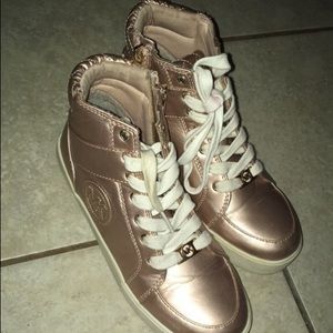 girls hightop MK shoes size 4